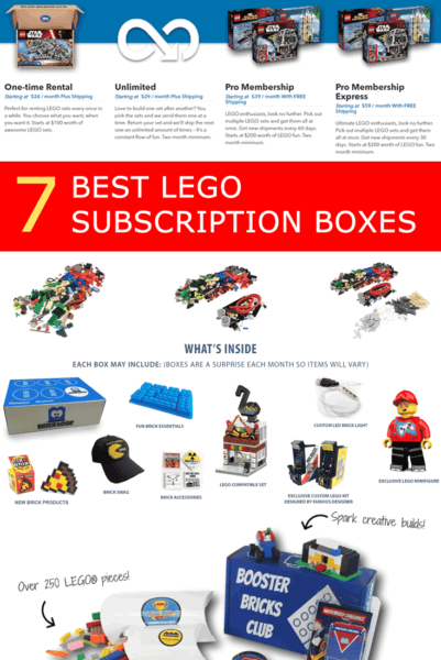 7 Best Lego Subscription Boxes
