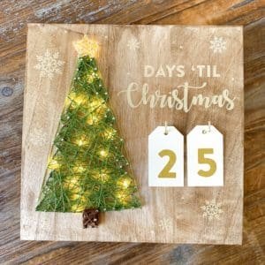 Annies Creative Woman Kit of the Month Club Countdown to Christmas Review Coupon 028