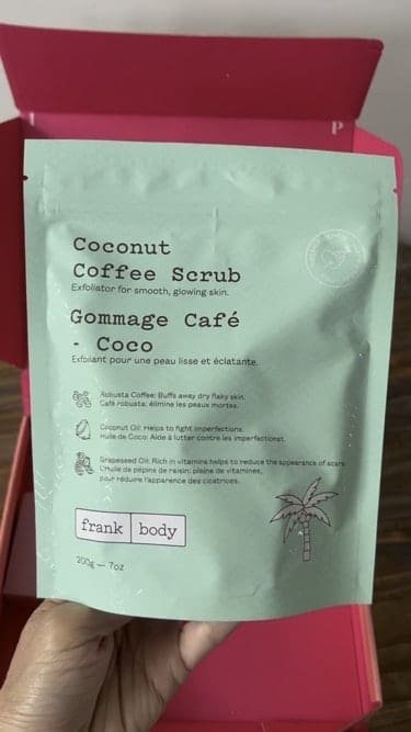 FRANK BODY Coconut Cocoa Scrub