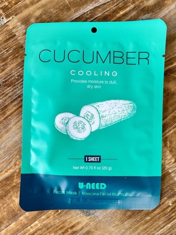 UNEED Cucumber Cooling Facial Mask
